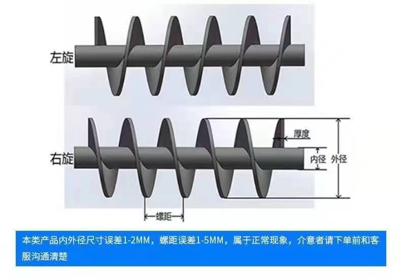 银川市不锈钢螺旋叶片蛟龙叶片 - 推荐